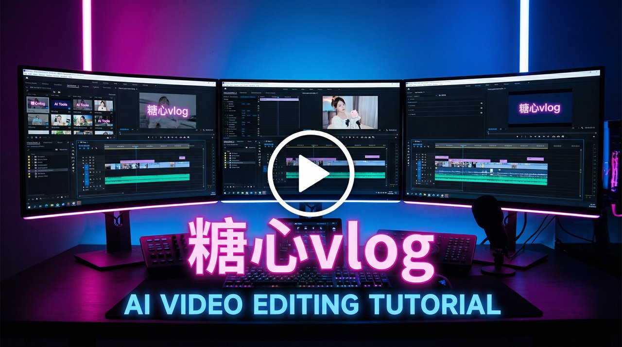 糖心vlog AI视频剪辑教程