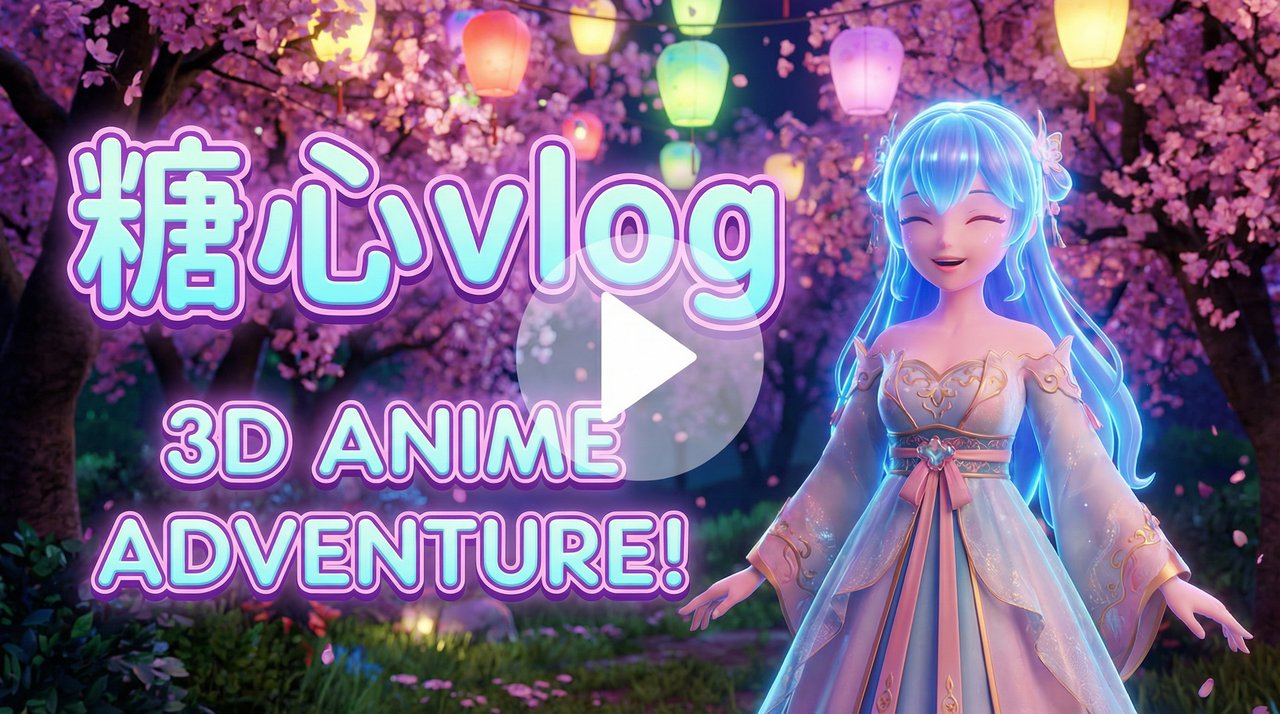 糖心vlog 3D动漫视频