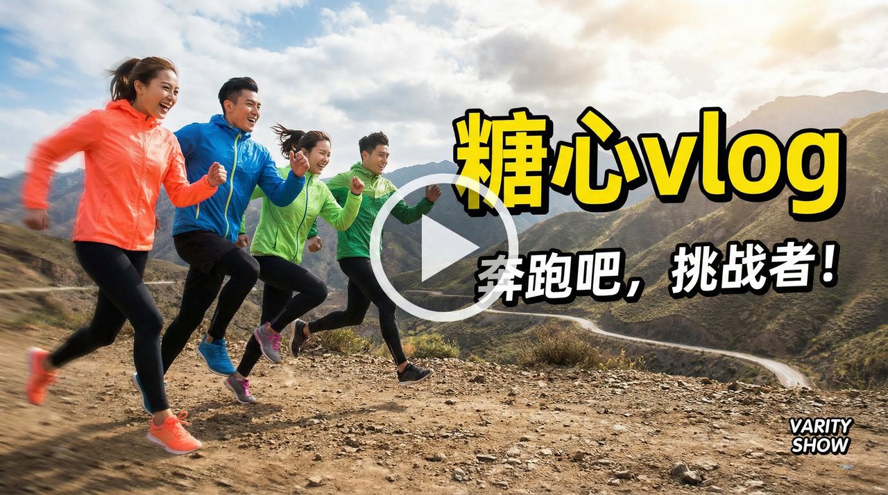 糖心vlog奔跑综艺视频